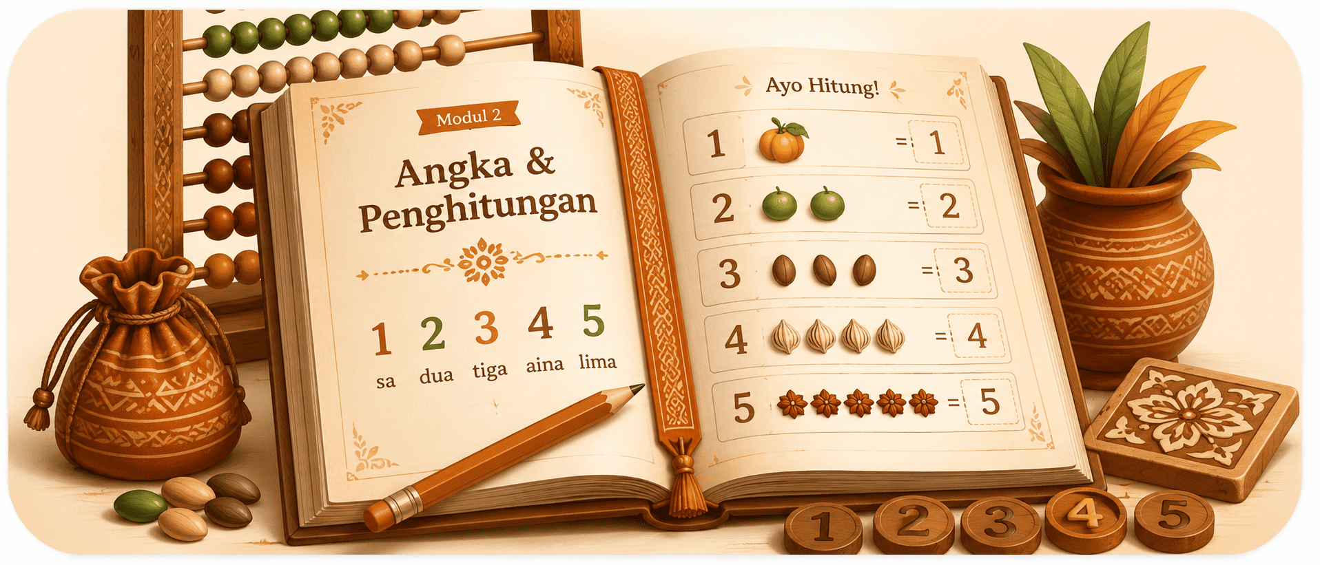 Modul 2: Angka & Penghitungan