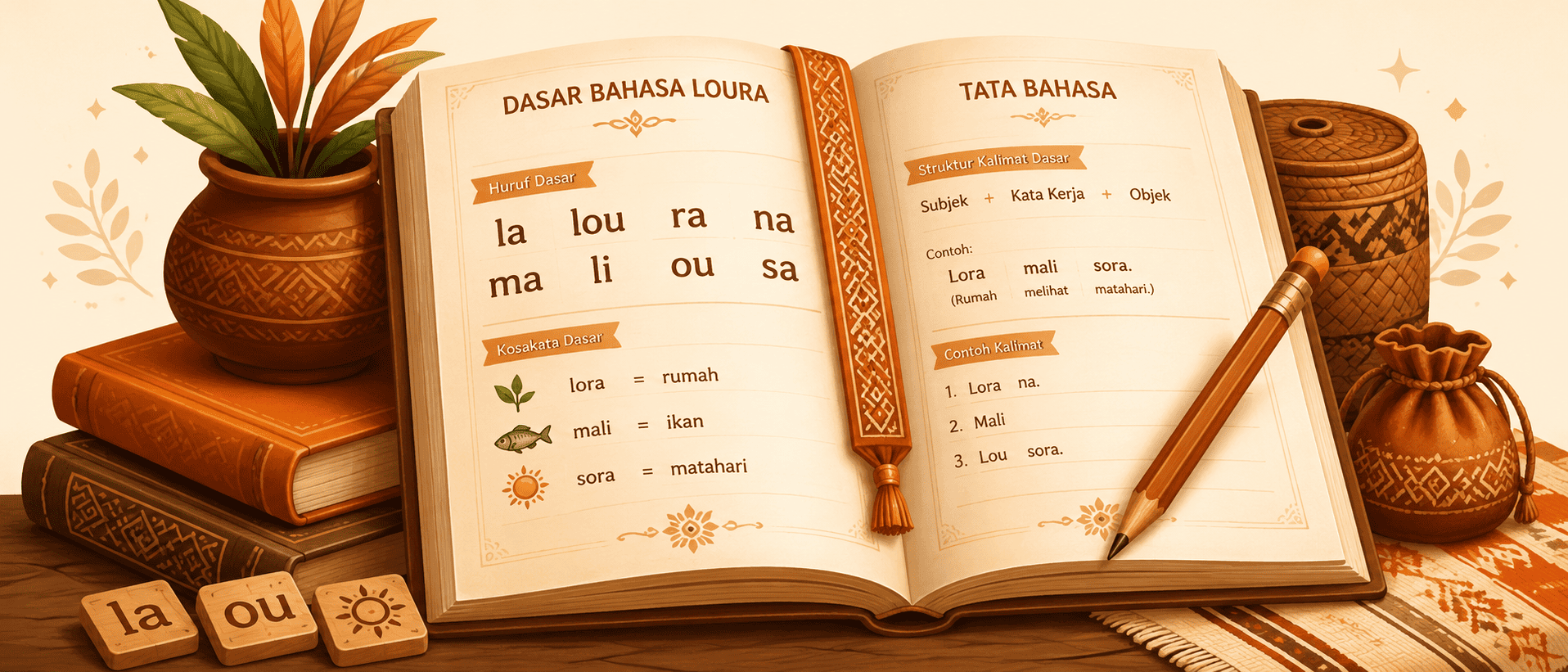 Modul 1: Dasar Bahasa Loura & Tata Bahasa